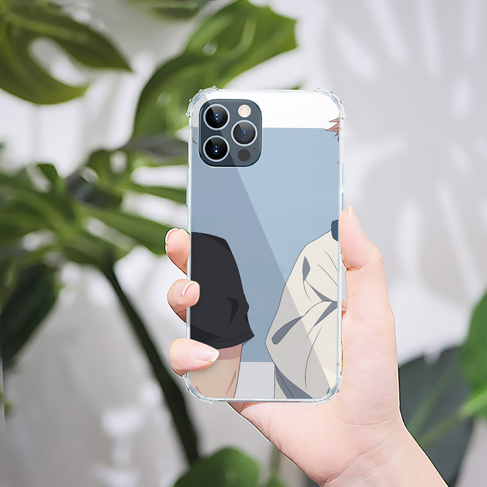 （画像用） SPY×FAMILY间谍家家酒 【iPhone 12シリーズ対応】透明スマホケース（クリアソフトケース）